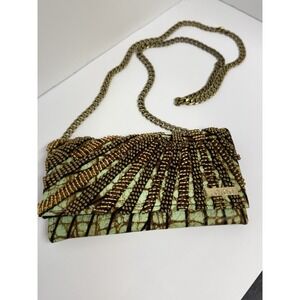 Retro Beaded Wallet/clutch/Crossbody Bag‎